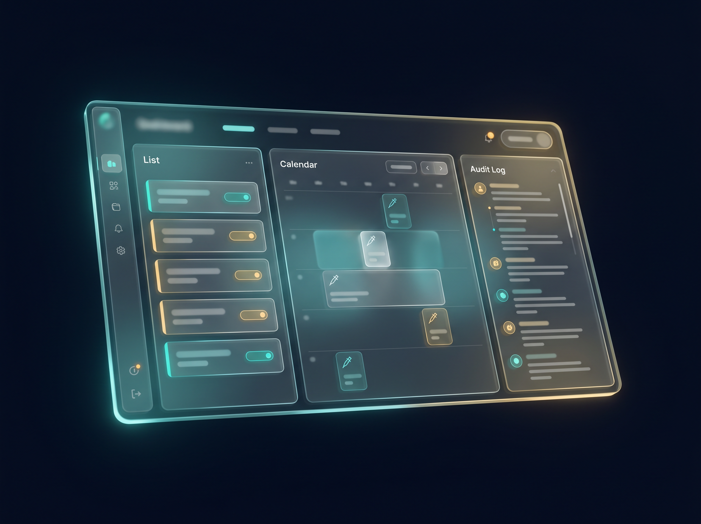 TrayPilot dashboard interface